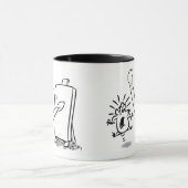 ARTIST MAKES MISS by Jeff Willis Art マグカップ (中央)