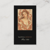 Artist Painting  名刺 (正面)