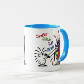 ARTIST - VIDEO GAMER Mug by Jeff Willis Art マグカップ (正面右)