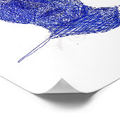 Artista surdo, arte feita á mão, desenhos. ポスター (角)