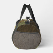 Artistic Abstract Face Design Duffel Bag ダッフルバッグ (右)
