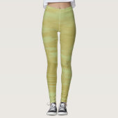 Artistic Abstract Psychedelic Color Burst Opaque レギンス (正面)