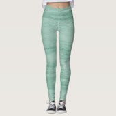 Artistic Abstract Psychedelic Color Burst Opaque レギンス (正面)