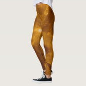 Artistic Abstract Psychedelic Color Burst Opaque レギンス (左)