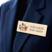 Artistic Autumn Piano Custom  名札