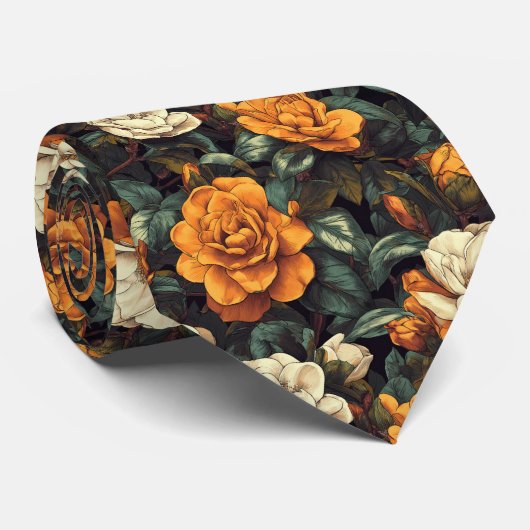 Artistic Best Man Gardenias ネクタイ (ロール)