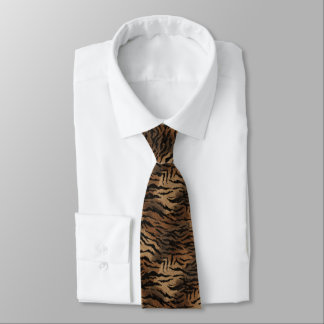 Artistic Best Man Tiger Print ネクタイ