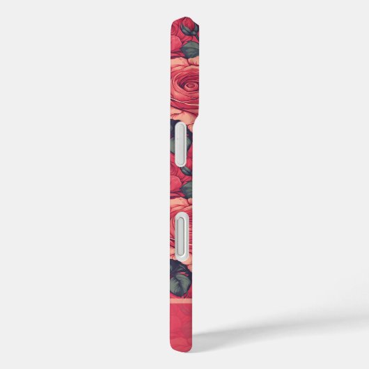 Artistic Birthday Gift Rose Floral Custom Case-Mate iPhoneケース (裏面 / 右)