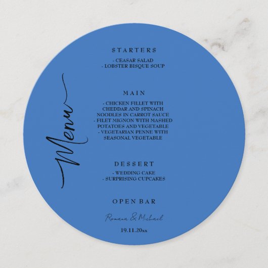 Artistic blending gradient ethereal watercolor  メニュー (正面)