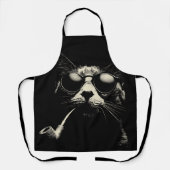 Artistic Cat - Perfect Gift for Cat Lovers  エプロン (正面)