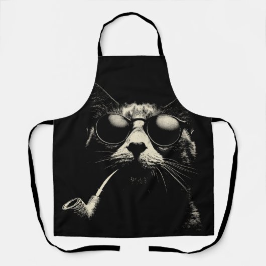 Artistic Cat - Perfect Gift for Cat Lovers  エプロン (正面)