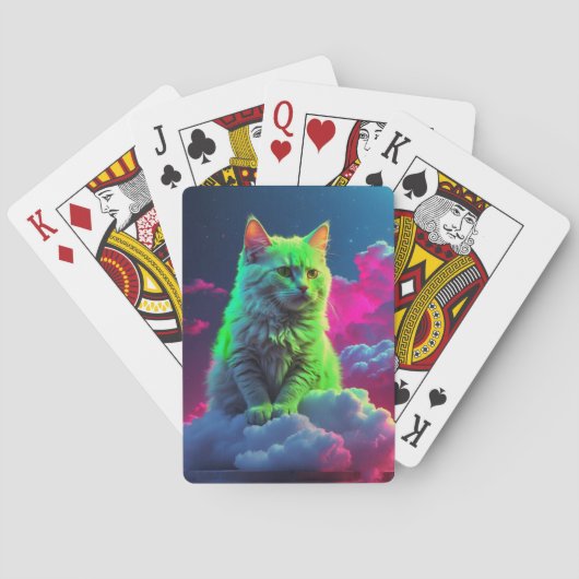 Artistic Cat Poker Cards トランプ (裏面)