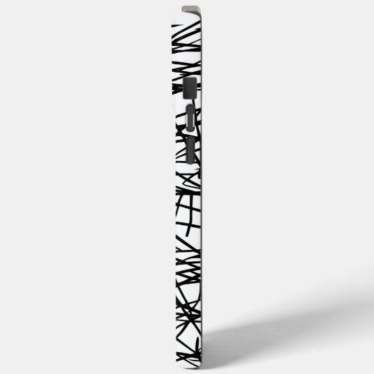 Artistic Chaotic Line Scribble Design 🎨 Case-Mate iPhoneケース (裏面 / 左)