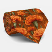 Artistic Christmas Gift For Husband Carnation ネクタイ (ロール)