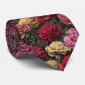 Artistic Dad Gifts Carnation ネクタイ (ロール)