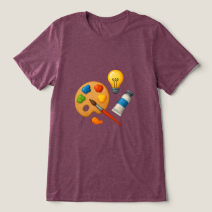 Artistic Essence – 創造的な生活のインスピレーション デザイン トライブレンドＴシャツ