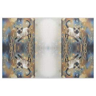 Artistic Fabric Designs Cat ファブリック