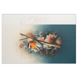 Artistic Fabric Panel Birds ファブリック