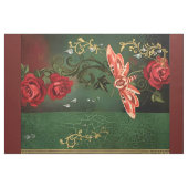 Artistic Fabric Panel Woodland Moth ファブリック (ファットクウォーター)