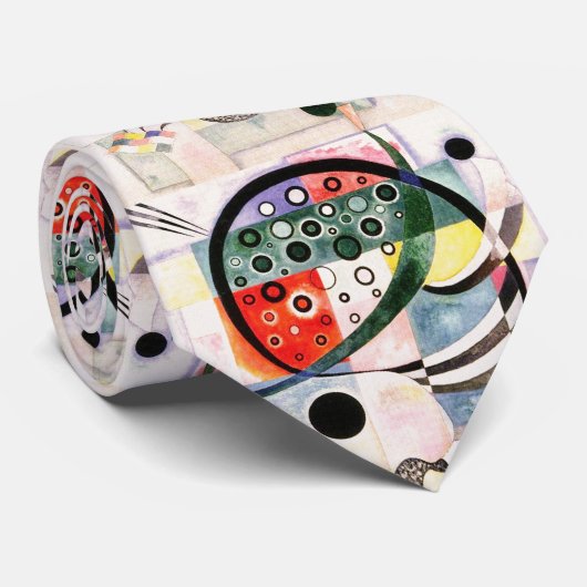 Artistic "Fixed"  -  Wassily Kandinsky Modern Art  ネクタイ (ロール)