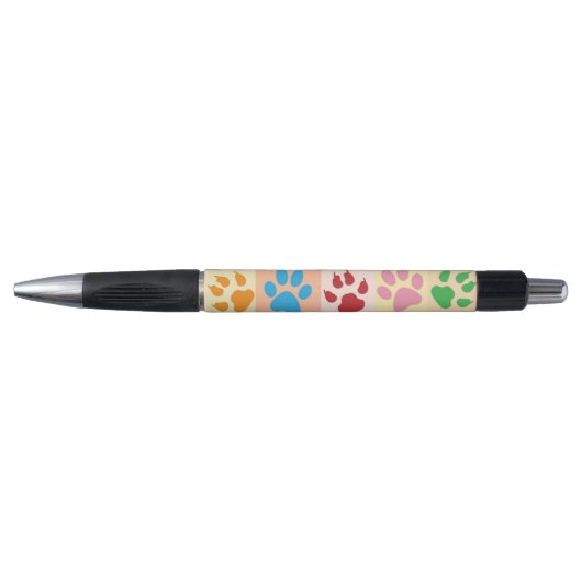 Artistic Floral Pattern Chic Bohemian Style Pen ボールペン (正面)