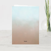 Artistic Floral Teacher’s Day Card カード (裏面)