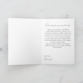 Artistic Floral Teacher’s Day Card カード (内部)