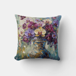 Artistic Flower Design クッション