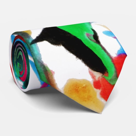 Artistic flowers ネクタイ (ロール)