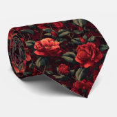 Artistic Gifts For Dad Gardenias Floral ネクタイ (ロール)