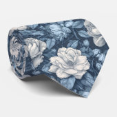 Artistic Gifts For Father Gardenias Floral ネクタイ (ロール)