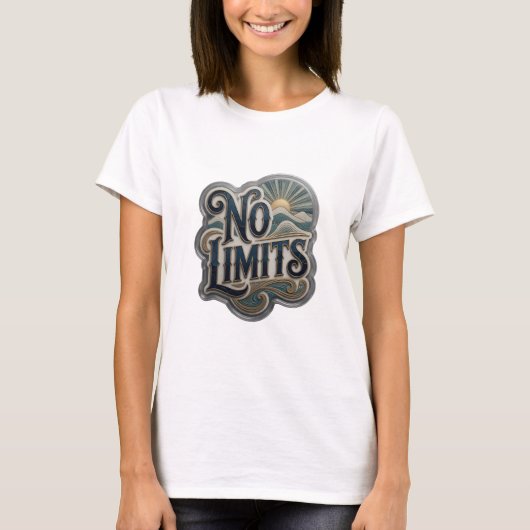 Artistic Gold NO LIMITS Tee Tシャツ (正面)