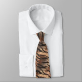 Artistic Groomsman Gift Tiger Print ネクタイ (タイ)