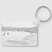 Artistic Halifax Piece Hall Heritage Landmark キーホルダー (正面)