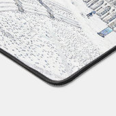 Artistic Halifax Piece Hall Heritage Landmark デスクマット (コーナー)