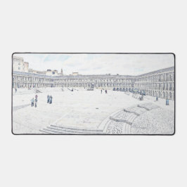 Artistic Halifax Piece Hall Heritage Landmark デスクマット