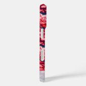 Artistic Housewarming Gift Peony Name Case-Mate iPhoneケース (裏面 / 右)