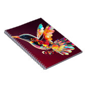 Artistic hummingbird  ノートブック (右側)