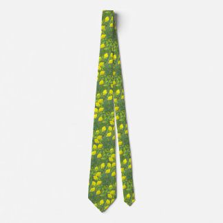 Artistic Lemon Tree Tie for Men ネクタイ