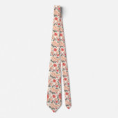 Artistic Menswear Ties Rose Floral ネクタイ (正面)
