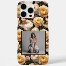 Artistic Mom Gifts Ranunculus Floral Custom  iPhone 16 Pro Maxケース