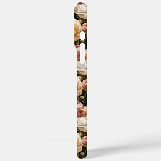 Artistic Mom Gifts Ranunculus Floral Custom  Case-Mate iPhoneケース (裏面 / 左)