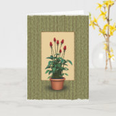Artistic Mothers Day Card カード (黄色い花)