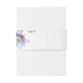 Artistic Pastel Botanical Florals Wedding 招待状ベリーバンド (裏面例)