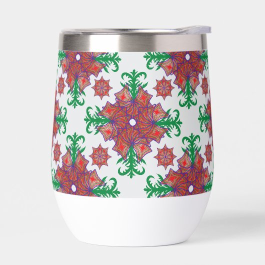 Artistic Pattern Coffee Mug – Stylish Kitchenware  (左面)