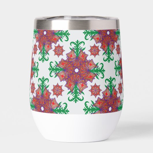 Artistic Pattern Coffee Mug – Stylish Kitchenware  (背面)