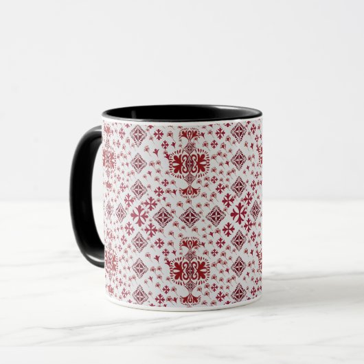 Artistic Pattern Coffee Mug – Stylish Kitchenware  マグカップ (正面左)