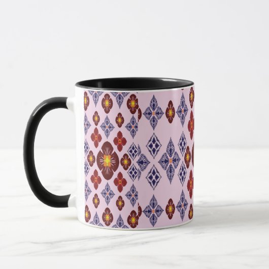 Artistic Pattern Coffee Mug – Stylish Kitchenware  マグカップ (左)