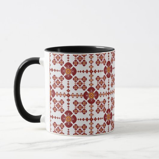 Artistic Pattern Coffee Mug – Stylish Kitchenware マグカップ (左)
