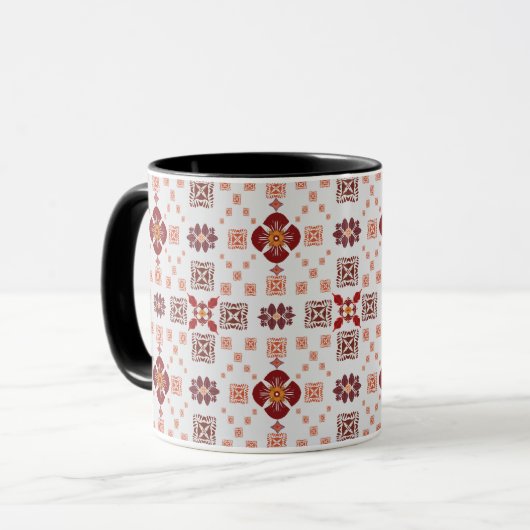 Artistic Pattern Coffee Mug – Stylish Kitchenware  マグカップ (正面左)
